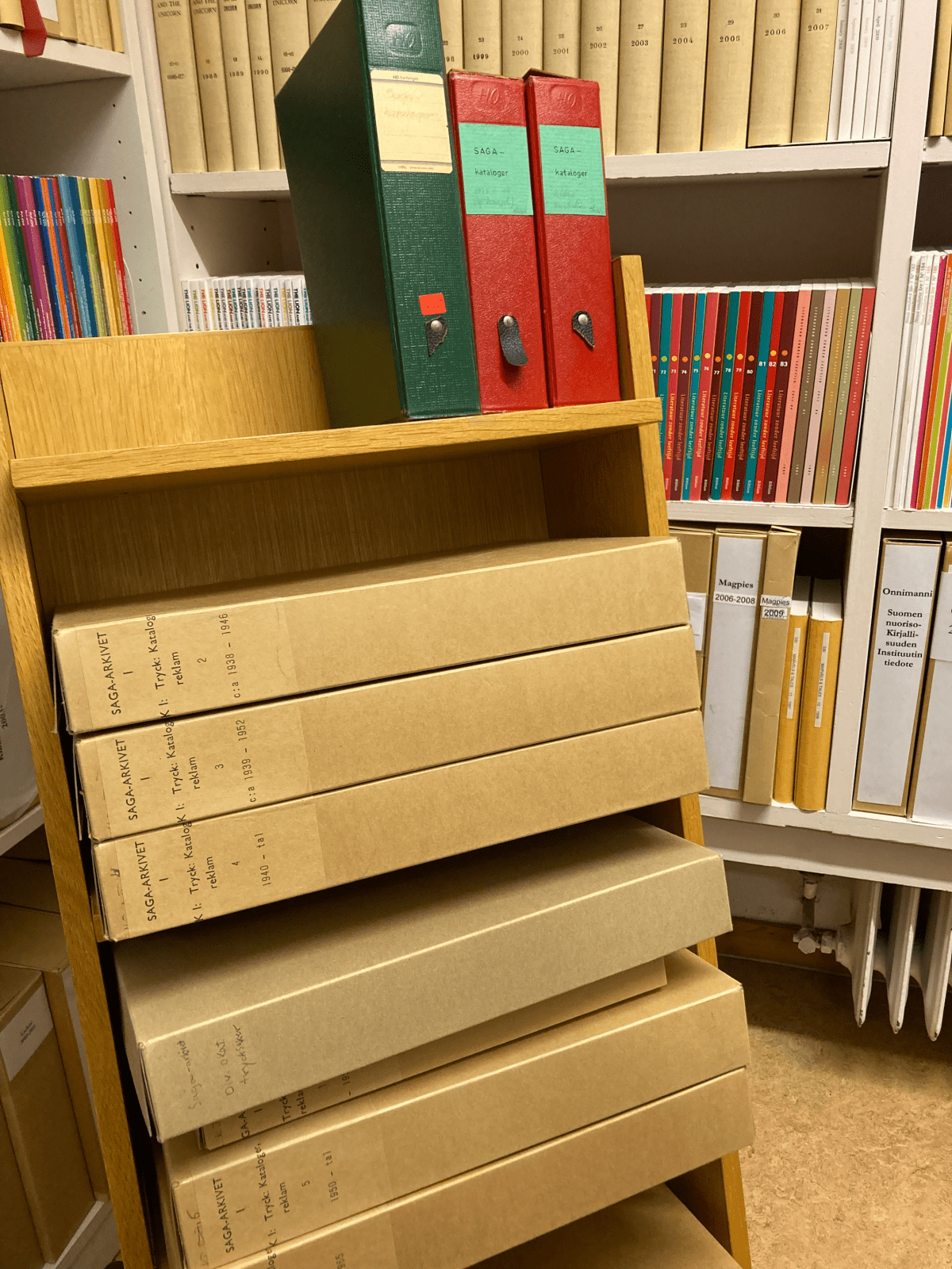 Att arbeta med&nbsp;arkiv