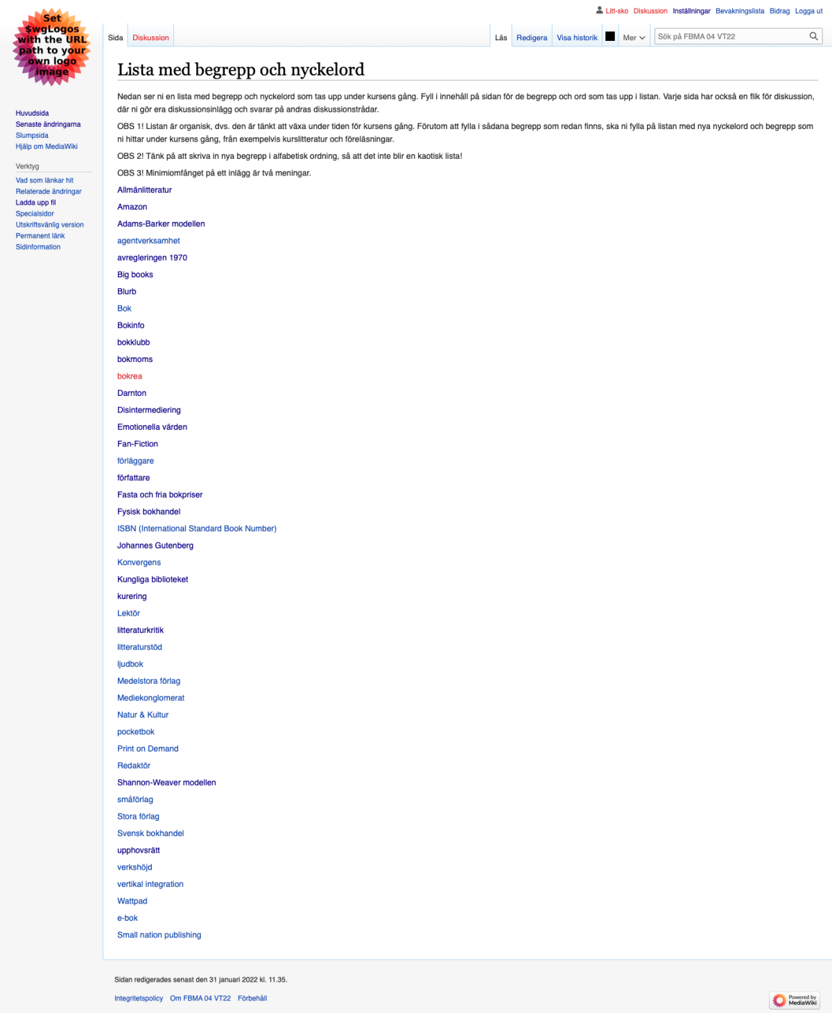 Att jobba med Class-Wiki i&nbsp;undervisningen